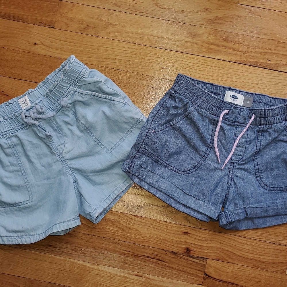 2 Lightweight Jean Shortie Shorts